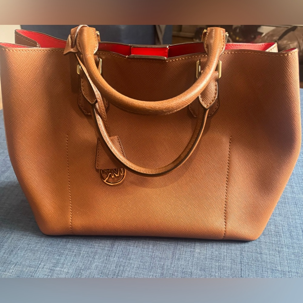 Michael Kors Camel Brown Tote Bag